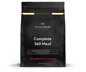 The Protein Works Complete 360 Meal Crème équilibrée à la fraise, 2 kg