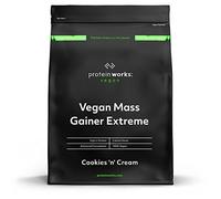 THE PROTEIN WORKS Gainer Vegan Extreme | Cookies Crème | Protéine en poudre hypercalorique | Prise de poids | Vitamines & Minéraux | Protein Works | 1kg