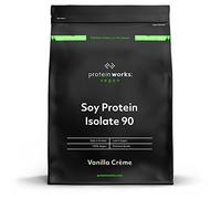 The Protein Works - Protéine de Soja 90 - Protéine Pour Végétaliens et Végétariens - Shaker et Cuillère Doseuse Gratuits - Vanille Crème - 2kg
