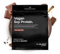 The Protein Works - Protéine de Soja 90 - Protéine Pour Végétaliens et Végétariens - Shaker et Cuillère Doseuse Gratuits - Chocolat Onctueux - 1kg