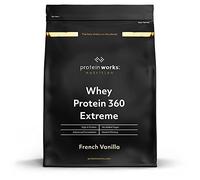THE PROTEIN WORKS - Protéine Whey 360 Extrême | Premium Whey Shake | Apport protéinés | Protéines haut de gamme | 34 Servings | Vanille Française | 1.2kg