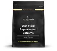 THE PROTEIN WORKS - Substitut De Repas Diététique Extrême | Repas complet 200 calories | Perte de poids | Healthy diet | 33 Servings | Sundae Banane Onctueuse | 2kg