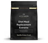 THE PROTEIN WORKS - Substitut De Repas Diététique Extrême | Repas complet 200 calories | Perte de poids | Healthy diet | 33 Servings | Crème Vanillée | 2kg