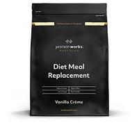 THE PROTEIN WORKS - Substitut De Repas Diététique | Shake Repas 250 Calories | Perte de poids | Healthy diet | 28 Servings | Crème Vanillée | 2kg