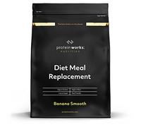 THE PROTEIN WORKS - Substitut De Repas Diététique | Shake Repas 250 Calories | Perte de poids | Healthy diet | 14 Servings | Banane Onctueuse | 1kg