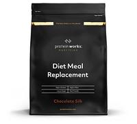 The Protein Works - Substitut de Repas Hyperprotéiné - Riche en Protéines et Nutriments - Shaker Et Cuillère Doseuse Gratuits - Chocolat Onctueux - 500g
