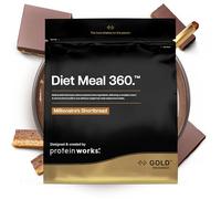 The Protein Works - Substitut de Repas Hyperprotéiné - Riche en Protéines et Nutriments - Shaker Et Cuillère Doseuse Gratuits - Chocolat Caramel - 500g