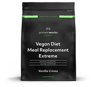 THE PROTEIN WORKS Substitut de Repas Vegan Extreme | Vanille Crème | Vitamines Renforçant l'Immunité | Protein Works | 1kg