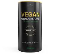 THE PROTEIN WORKS - Vegan Wondershake | Shake Protéiné Vegan | 21g Protéines | Super Doux, Goût Étonnant | Duo De Chocolat | 30 Portions