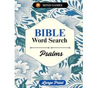 The Psalms Word Search Puzzle Book :: Large Print - For Adults & Teens - Faith Based Inspiration & Fun