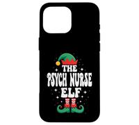 The Psych Nurse Elf Funny Christmas Matching Family Group Coque pour iPhone 16 Pro Max