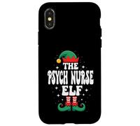 The Psych Nurse Elf Funny Christmas Matching Family Group Coque pour iPhone X/XS