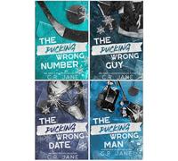 The Pucking Wrong Series 4 Books Collection Set By C. R. Jane (The Pucking Wrong Number, The Pucking Wrong Guy, The Pucking Wrong Date & The Pucking Wrong Man)