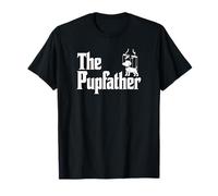 The Pupfather Funny Dog Lover Cool Dog Dad Owner T-Shirt