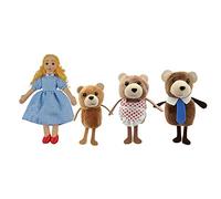 The Puppet Company Boucle d'or et Les Trois Ours Ensemble de Marionnettes à Doigts et Livres PC006704