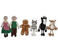 The Puppet Company - Ensemble de marionnettes à Doigts The Gingerbread Man Story