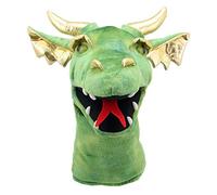 Peluche Burattino Tête De Dragon Verte The Puppet Company PC004804