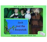 The Puppet Company Jack et la Tige de Haricot Ensemble de marionnettes à Doigts Traditionnel PC007903 Multicolore
