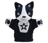 Marionnette Chat Noir Et Blanc Noir TU