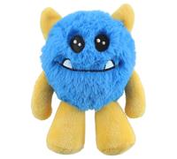 The Puppet Company Marionnette à doigt Micro-Monster bleue - Personnage amusant et pelucheux pour jeu de simulation, heure d'histoire et cadeau - 14 cm