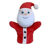 The Puppet Company - Marionnette à Main « My First Christmas » - Père-Noël/Père Noël - Convient dès la Naissance - PC003830 - Rouge - 31 cm x 16 cm x 7 cm