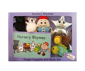 The Puppet Company - Traditional Story Sets - Nursery Rhymes Finger Puppet Set, 14 x 20 Centimeters