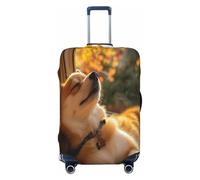 The Puppy in The Dream Housse de protection durable anti-rayures pour bagages de 45,7 à 81,3 cm, Noir , M