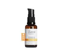 The Purest Solutions Sérum éclaircissant et éclaircissant à la vitamine C (10% d'acide ascorbique et 0,5% d'acide férulique) - Revitalise et renouvelle la peau terne - Soin anti-âge et anti-stress -