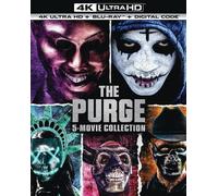 The Purge: 5-Movie Collection [Ultra Hd] With Blu-Ray, 4k Mastering, Boxed Set, Digital Copy, Sign Language, Subtitled