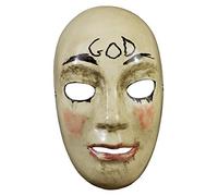 The Purge Anarchy Masque de dieu tueur de dieu Accessoire de costume Marron clair