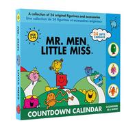 THE PURPLE COW ADVENT CALENDAR Calendrier de l'Avent 2025 original Mr. Men & Little Miss - Jouets de dessin animé pour garçons et filles - 12 figurines + 12 cadeaux cool - À partir de 3 ans - 24