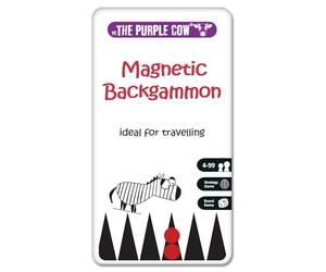 The Purple Cow La Vache violette Backgammon Jeu de société - version anglaise