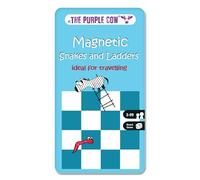 The Purple Cow PC36TGSNA Magnetic Snakes and Ladders Travel Game