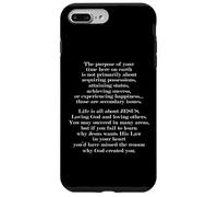 The Purpose Of Your Time Here Life Is All About Jésus Coque pour iPhone 7 Plus/8 Plus