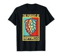The Pursuit of Hoppiness Brew Local Beer Master Geek T-Shirt