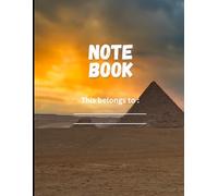 The Pyramid Notebook: An Egyptian-Inspired Notebook