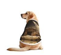 The Pyramid of The Lost World Gilet pour chien - Respirant et rafraîchissant pour grands chiens, protection solaire et confortable pour Golden Retriever, Husky, Alaska, activités de plein air, taille