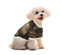 The Pyramid of The Lost World T-shirt pour chien, chiot et animal de compagnie - Débardeur élastique - Pour chiens et chats - Joli pull respirant et doux - Taille S