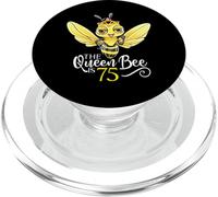 The Queen Bee is 75 Honeybee Hive 75e Anniversaire PopSockets PopGrip pour MagSafe