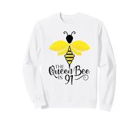 The Queen Bee is 91 Years Old Bumblebee Sweatshirt