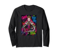 The Queen, Cool Hand Drawn Graffiti Queen Cartoon Graphic Manche Longue