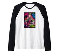 The Queen, Cool Hand Drawn Graffiti Queen Cartoon Graphic Manche Raglan