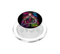 The Queen, Cool Hand Drawn Graffiti Queen Cartoon Graphic PopSockets PopGrip pour MagSafe