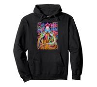 The Queen, Cool Hand Drawn Graffiti Queen Cartoon Graphic Sweat à Capuche