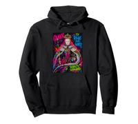 The Queen, Cool Hand Drawn Graffiti Queen Cartoon Graphic Sweat à Capuche