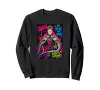 The Queen, Cool Hand Drawn Graffiti Queen Cartoon Graphic Sweatshirt