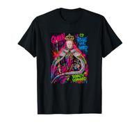 The Queen, Cool Hand Drawn Graffiti Queen Cartoon Graphic T-Shirt