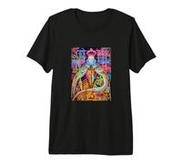 The Queen, Cool Hand Drawn Graffiti Queen Cartoon Graphic T-Shirt Haut de Gamme