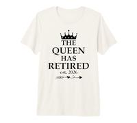 The Queen Has Retired Not My Problem Womens Retirement 2026 T-Shirt Haut de Gamme
