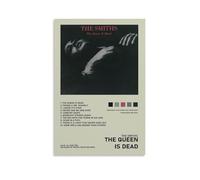 The Queen Is Dead-The Smiths Lot de 50 peintures murales imperméables et résistantes aux taches - Peintures décoratives haute définition peintes par pulvérisation pour étude et café, résistantes à la